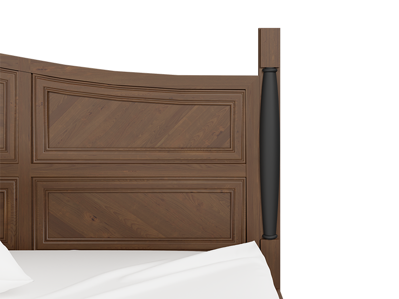Charm King Size Bed