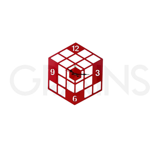 Rubic's Cube Wall Clock