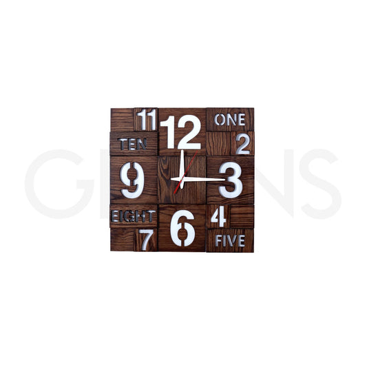 Magic Square Wall Clock